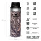 Termokrūze The Trigger-Action Travel Mug Classic 0,47L Country Mossy Oak cena un informācija | Termosi, termokrūzes | 220.lv