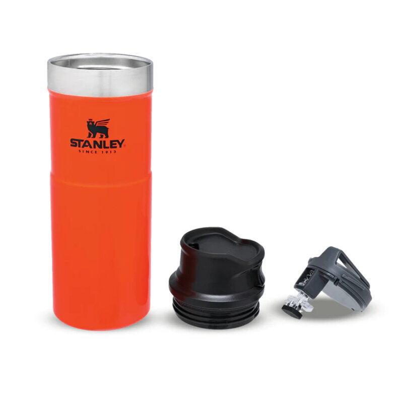 Termokrūze The Trigger-Action Travel Mug Classic 0,47L oranžs cena un informācija | Termosi, termokrūzes | 220.lv