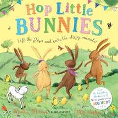 Hop Little Bunnies: Board Book cena un informācija | Grāmatas mazuļiem | 220.lv