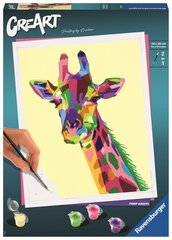 Ravensburger Polska Attēls CreArt Giraffe цена и информация | Живопись по номерам | 220.lv