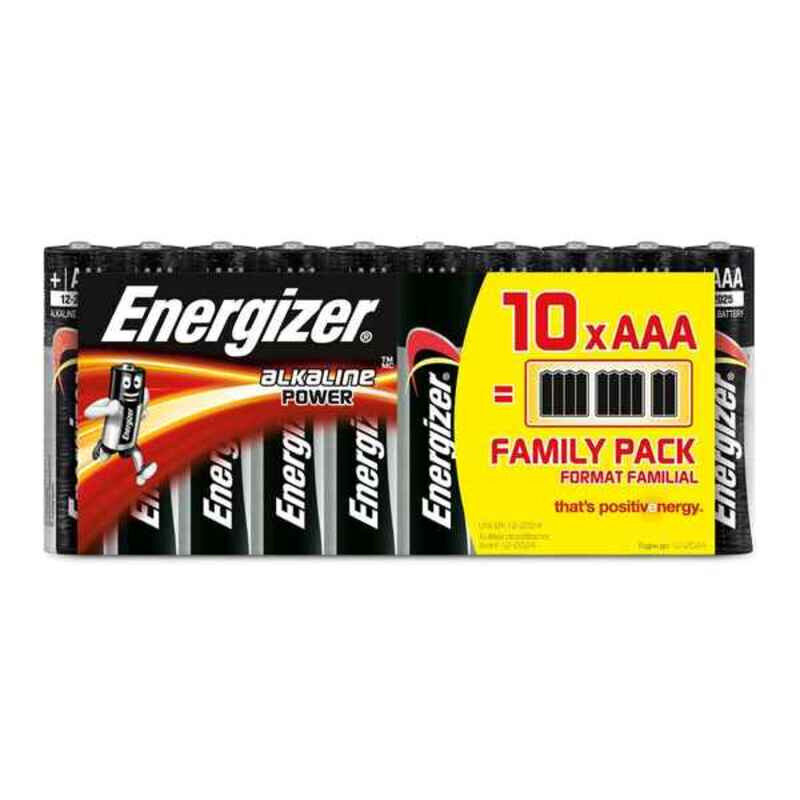 Alkaline baterijas Energizer 630066 AAA LR03 (10 uds) цена и информация | Baterijas | 220.lv