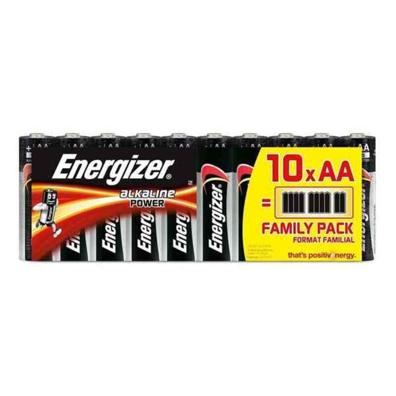 Alkaline baterijas Energizer 27500 AA LR06 (10 uds) cena un informācija | Baterijas | 220.lv