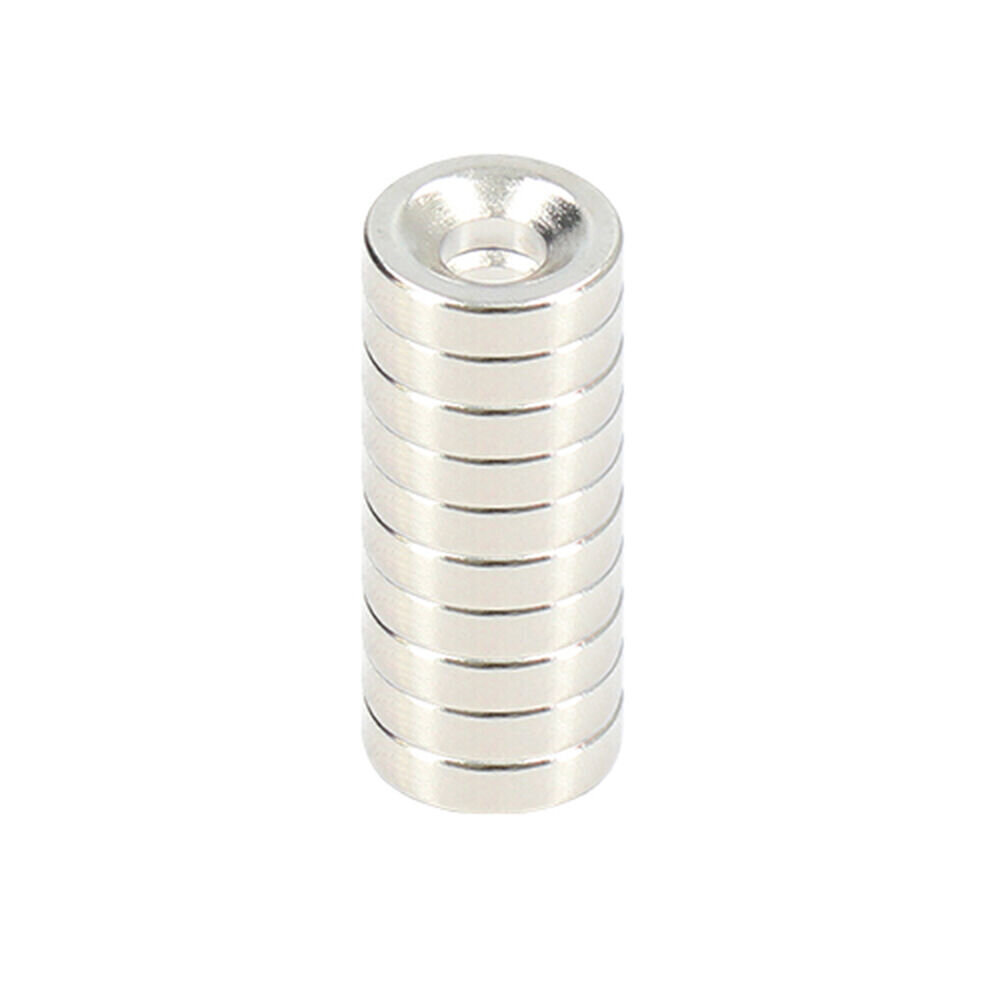 Magnēti Ferrestock 15 x 4 mm (10 pcs) цена и информация | Durvju stopētāji un citi aksesuāri | 220.lv