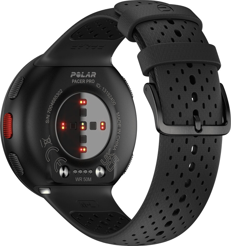 Polar Pacer Pro Carbon Gray cena un informācija | Viedpulksteņi (smartwatch) | 220.lv