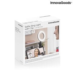 Кольцевая лампа для селфи с зажимом Lumahoop InnovaGoods цена и информация | Моноподы для селфи («Selfie sticks») | 220.lv