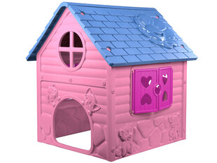 Детский садовый домик, розовый цена и информация | Детские игровые домики | 220.lv