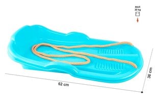 Plastmasas ragavas ar auklu , zilas cena un informācija | Ragavas | 220.lv