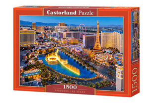 Puzle Castorland Fabulous Las Vegas, 1500 daļu cena un informācija | Puzles, 3D puzles | 220.lv