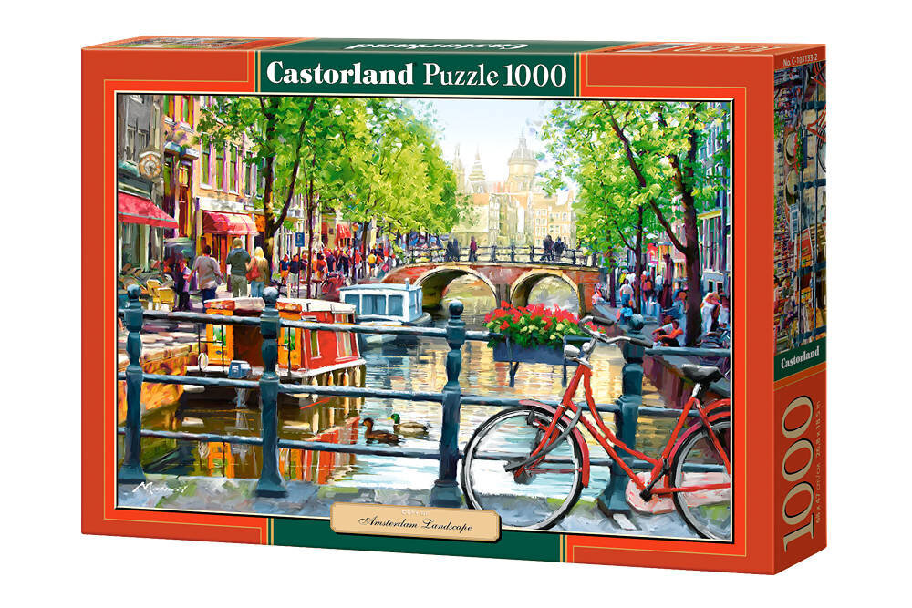 Puzle Castorland Amsterdam Landscape, 1000 daļu цена и информация | Puzles, 3D puzles | 220.lv