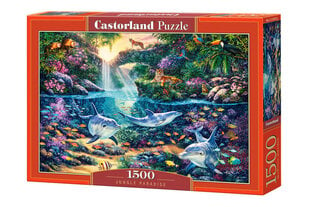 Пазл Castorland Jungle Paradise, 1500 деталей цена и информация | Пазлы | 220.lv