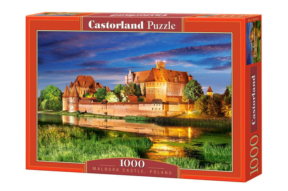 Puzle Castorland Malbork Castle, 1000 daļu cena un informācija | Puzles, 3D puzles | 220.lv