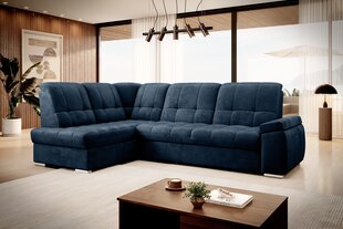 Stūra dīvāns NORE Sado, zils cena un informācija | Stūra dīvāni | 220.lv