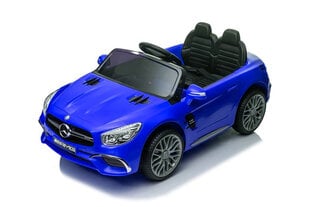 Vienvietīgs elektromobilis Mercedes SL65 LCD, lakots zilā krāsā цена и информация | Электромобили для детей | 220.lv