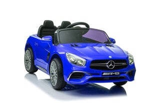 Одноместный электромобиль Mercedes SL65 LCD, лакированный синий цена и информация | Электромобили для детей | 220.lv