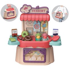 Кухня в чемодане, 23x18x11 см, розовая цена и информация | Игрушки для малышей | 220.lv