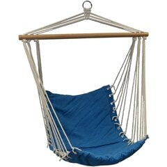 Кресло-гамак, 90x50 см, синее цена и информация | Гамаки | 220.lv