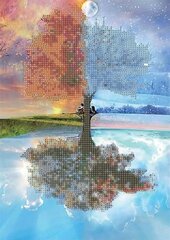 Алмазная мозаика "Дерево" 30х40см, C 89630 цена и информация | Алмазная мозаика | 220.lv