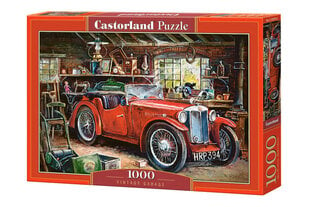 Puzle Castorland Vintage Garage, 1000 daļu cena un informācija | Puzles, 3D puzles | 220.lv