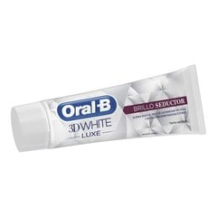 Отбеливающая зубная паста Oral-B 3D White Luxe, 75 мл цена и информация | Зубные щетки, пасты | 220.lv