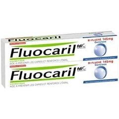 Зубная паста Fluocaril 	Bi-Fluoré Уход за деснами, 2 x 75 мл цена и информация | Зубные щетки, пасты | 220.lv