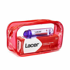 Комплект зубной пасты со щеткой и ополаскивателем Lacer, 4 предмета цена и информация | Зубные щетки, пасты | 220.lv