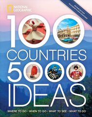 100 Countries, 5,000 Ideas 2nd Edition: Where to Go, When to Go, What to Do, What to See 2nd Edition, Revised цена и информация | Путеводители, путешествия | 220.lv