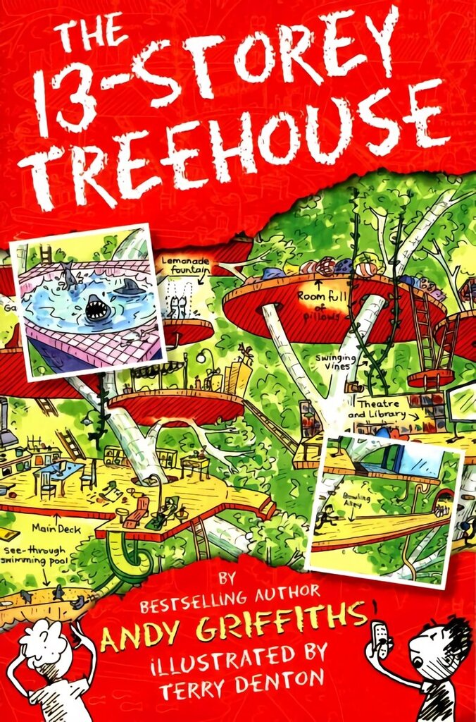 13-Storey Treehouse Main Market Ed. cena un informācija | Grāmatas pusaudžiem un jauniešiem | 220.lv