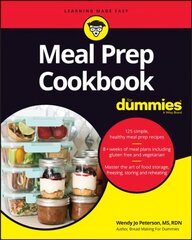 Meal Prep Cookbook For Dummies цена и информация | Книги рецептов | 220.lv