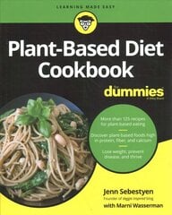 Plant-Based Diet Cookbook For Dummies 2nd Edition cena un informācija | Pavārgrāmatas | 220.lv