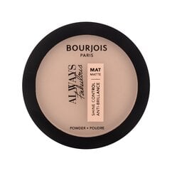 Компактная пудра Bourjois Always Fabulous Shine Control Anti-Brilliance 10 г цена и информация | Пудры, базы под макияж | 220.lv