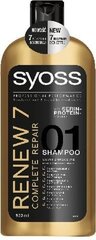 Syoss Renew 7 šampūns 500ml cena un informācija | Šampūni | 220.lv