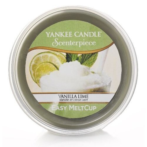 Yankee Candle Vanilla Lime Scenterpiece Easy MeltCup - Aroma Lamp 61.0g cena un informācija | Sveces un svečturi | 220.lv