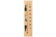 Saunas termometrs no koka, 6x25 cm cena un informācija | Pirts lietas | 220.lv