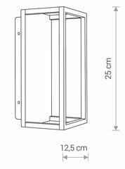 Sienas lampa Nowodvorski SYMMETRY LED 8176 cena un informācija | Sienas lampas | 220.lv