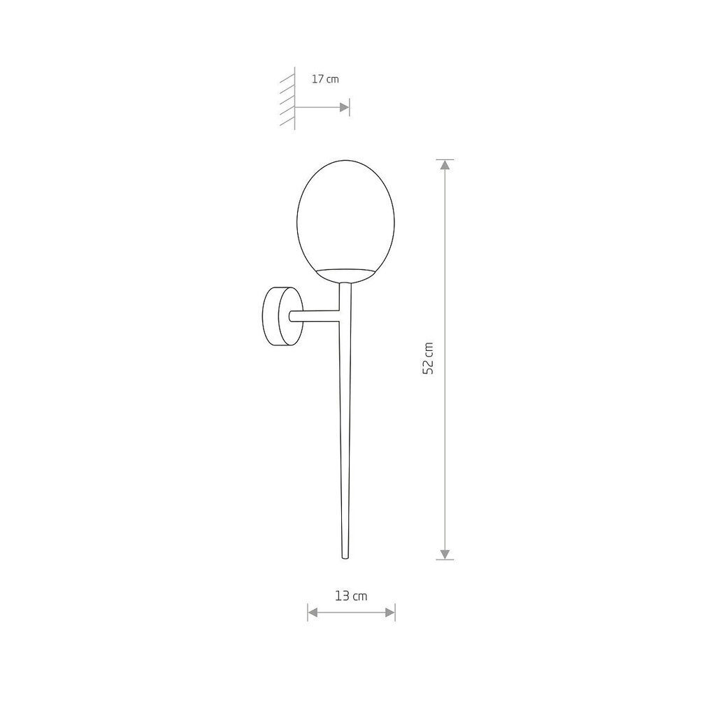 Sienas lampa Nowodvorski TORCH 8123 цена и информация | Sienas lampas | 220.lv