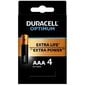 Baterijas Duracell Optimum, AAA (LR03), 4 gab. cena un informācija | Baterijas | 220.lv