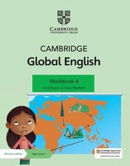 Cambridge Global English Workbook 4 with Digital Access (1 Year): for Cambridge Primary English as a Second Language 2nd Revised edition cena un informācija | Grāmatas pusaudžiem un jauniešiem | 220.lv