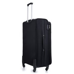 Большой чемодан Solier STL1651 XL, черный/красный цвет цена и информация | Чемоданы, дорожные сумки  | 220.lv