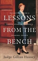 Lessons From the Bench: Reflections on a Career Spent in Ireland's Criminal Courts cena un informācija | Biogrāfijas, autobiogrāfijas, memuāri | 220.lv
