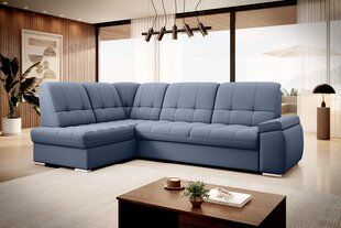 Stūra dīvāns NORE Sado, zils cena un informācija | Stūra dīvāni | 220.lv
