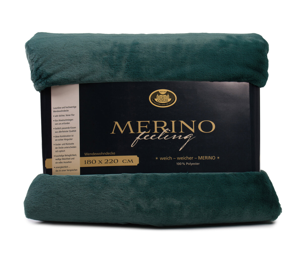 Tekstiilicomppanii pleds Merino 180x220 cm cena un informācija | Gultas pārklāji, pledi | 220.lv