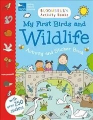 RSPB My First Birds and Wildlife Activity and Sticker Book cena un informācija | Grāmatas mazuļiem | 220.lv