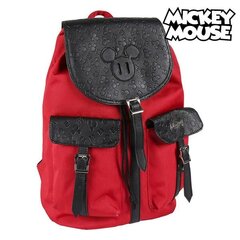 Ikdienas mugursoma Mickey Mouse, sarkana, melna cena un informācija | Mickey Mouse Velo rezerves daļas, aksesuāri | 220.lv