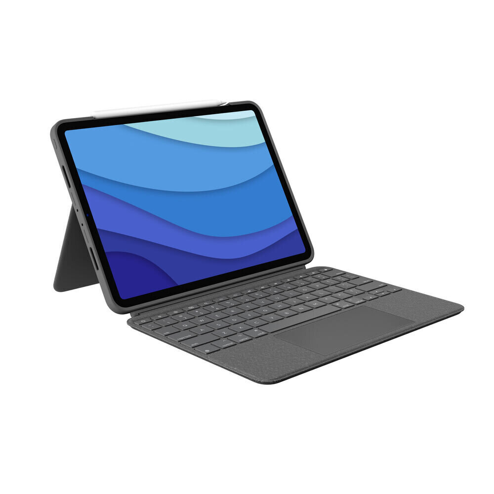 Logitech Combo Touch iPad 11 " cena un informācija | Somas, maciņi | 220.lv