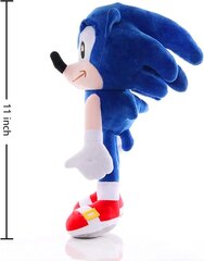 Plīša rotaļlieta Sonic, 28 cm cena un informācija | Mīkstās (plīša) rotaļlietas | 220.lv