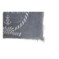 Spilvens DKD Home Decor Vidusjūra Zils Poliesters Kokvilna Alumīnijs Balts Bārkstis (60 x 10 x 45 cm) (2 gb.) cena un informācija | Dekoratīvie spilveni un spilvendrānas | 220.lv