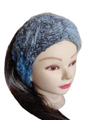 Silta galvas saite ir elastīga, izgatavota no mohēras, akrila, vilnas materiāla sajaukuma. cena un informācija | Sieviešu cepures | 220.lv