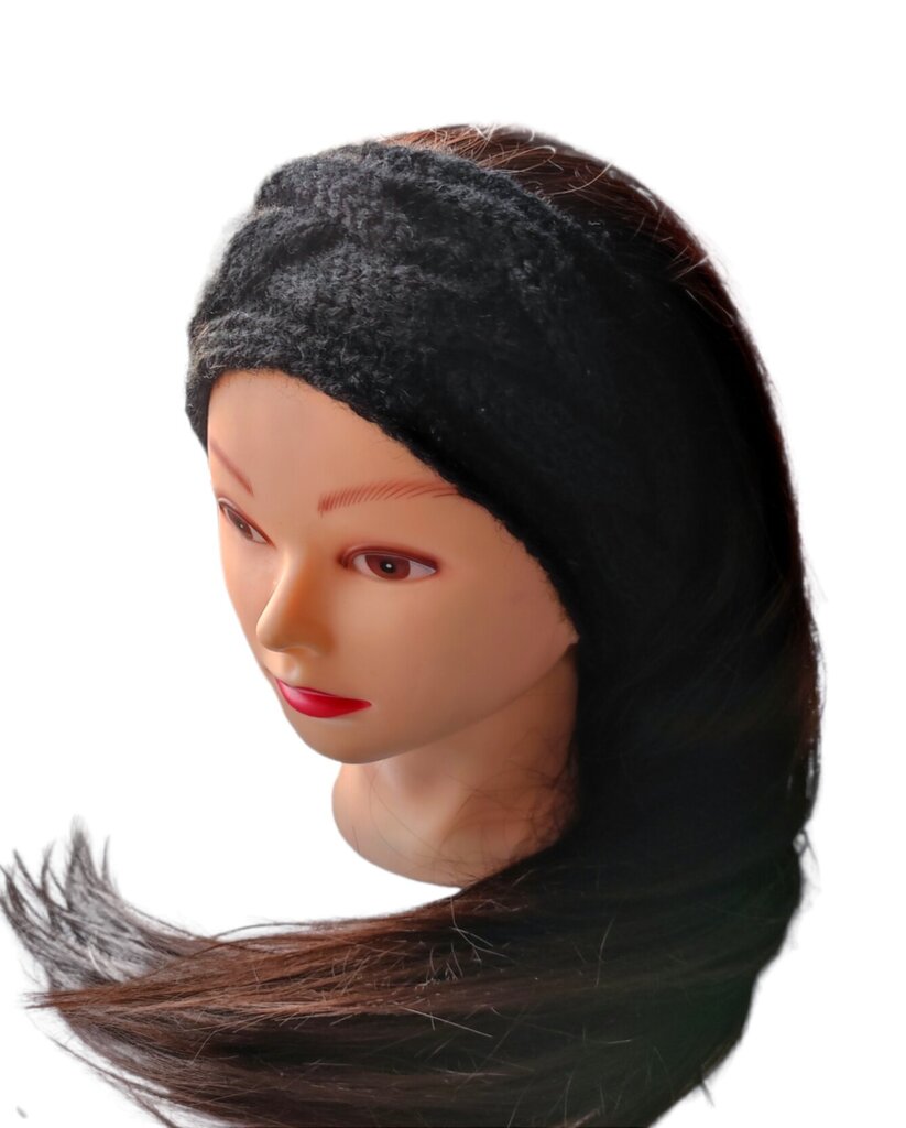 Silta galvas saite M, S, L izmēra ir elastīga, izgatavota no mohēras, akrila, vilnas materiāla sajaukuma. cena un informācija | Sieviešu cepures | 220.lv
