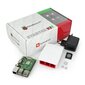 Raspberry Pi 3B WiFi + 32GB microSD + oficiālo piederumu komplekts cena un informācija | Atvērtā koda elektronika | 220.lv