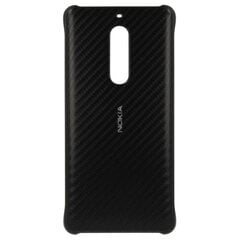 Nokia oglekļa šķiedras futrālis CC-803 Nokia 5 melns cena un informācija | Telefonu vāciņi, maciņi | 220.lv